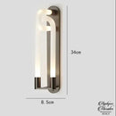 Applique murale tube led