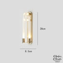 Applique murale tube led