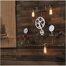 Applique murale tuyau plomberie