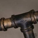 Applique murale tuyau plomberie