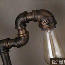 Applique murale tuyau plomberie