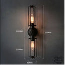 Applique murale type industriel