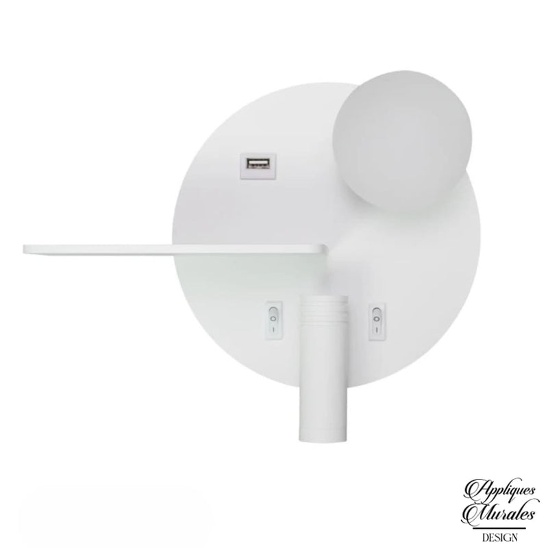 Applique murale usb