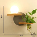 Applique murale vase