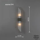 Applique murale verre