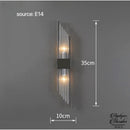 Applique murale verre