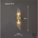 Applique murale verre