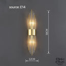 Applique murale verre