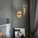 Applique murale verre et laiton