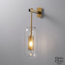 Applique murale verre fumé