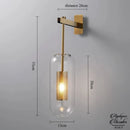 Applique murale verre fumé