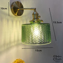 Applique murale vert