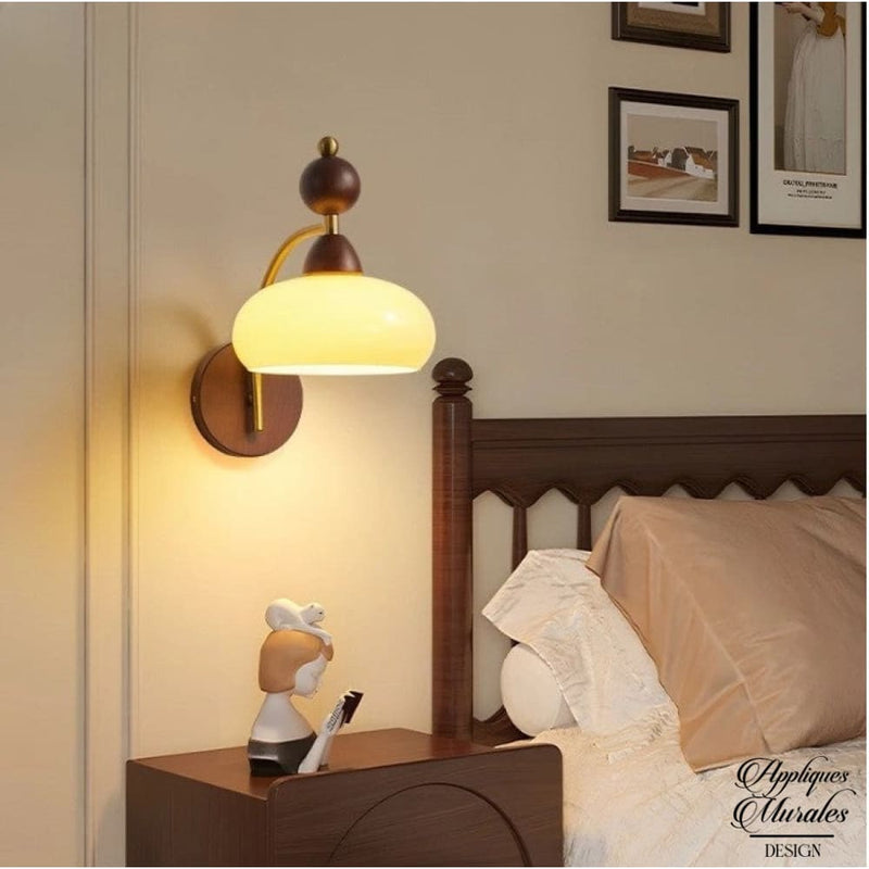 Applique murale vintage bois
