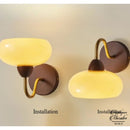 Applique murale vintage bois