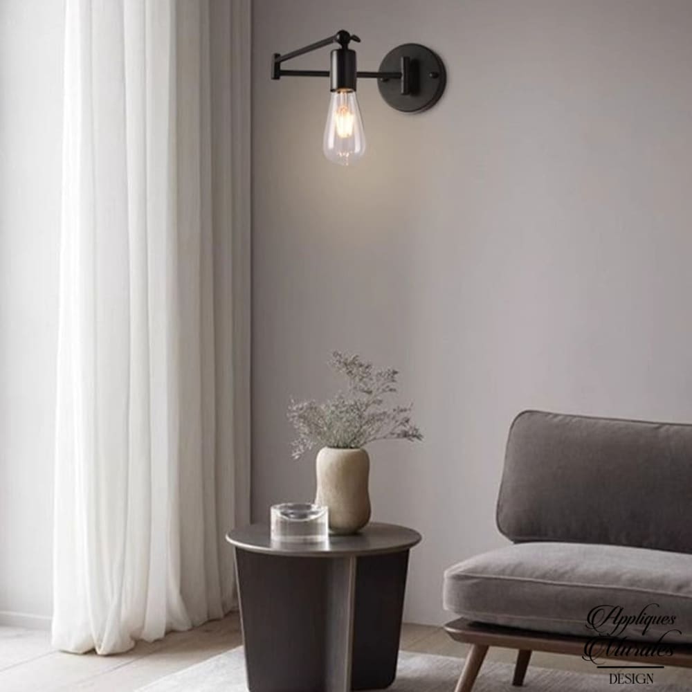 Phansthy Lot De 2 Appliques Murales Vintage Pour Loft, Cuisine, Miroir, Salle De Bain (couleur Antique