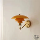 Applique murale vintage orange