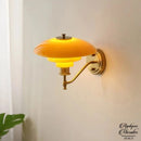 Applique murale vintage orange