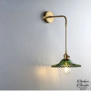 Applique murale vintage verre