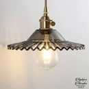 Applique murale vintage verre