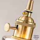 Applique murale vintage verre