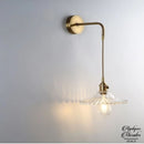 Applique murale vintage verre