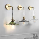 Applique murale vintage verre