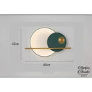 Applique ronde murale