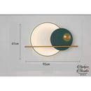 Applique ronde murale