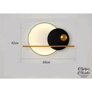 Applique ronde murale