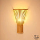 Appliques murales bambou rotin