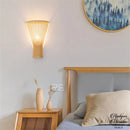 Appliques murales bambou rotin