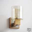 Appliques murales bois