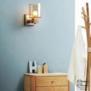 Appliques murales bois