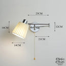 Appliques murales bras articulés