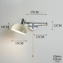 Appliques murales bras articulés