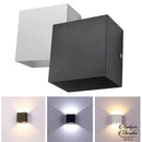 Appliques murales carrées