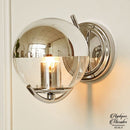 Appliques murales chrome