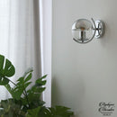 Appliques murales chrome