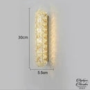 Appliques murales cristal