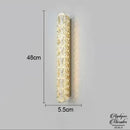 Appliques murales cristal