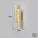 Appliques murales cristal