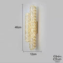 Appliques murales cristal