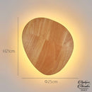 Appliques murales en bois