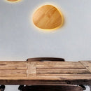 Appliques murales en bois