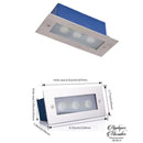 Appliques murales escalier