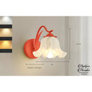 Appliques murales fleurs