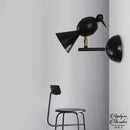 Appliques murales metal