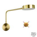 Appliques murales orientables