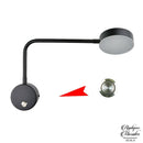 Appliques murales orientables