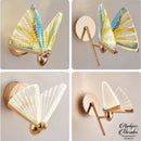Appliques murales papillon